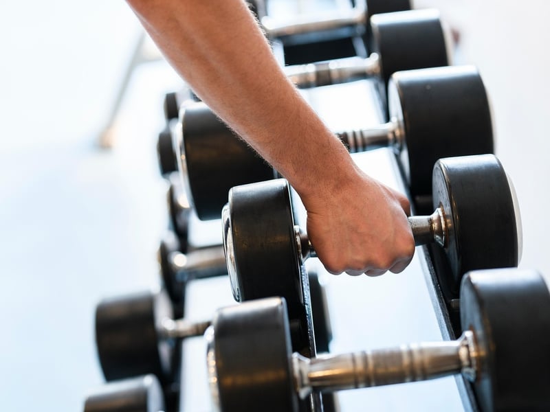 Fitness Exercise Weight Lifting